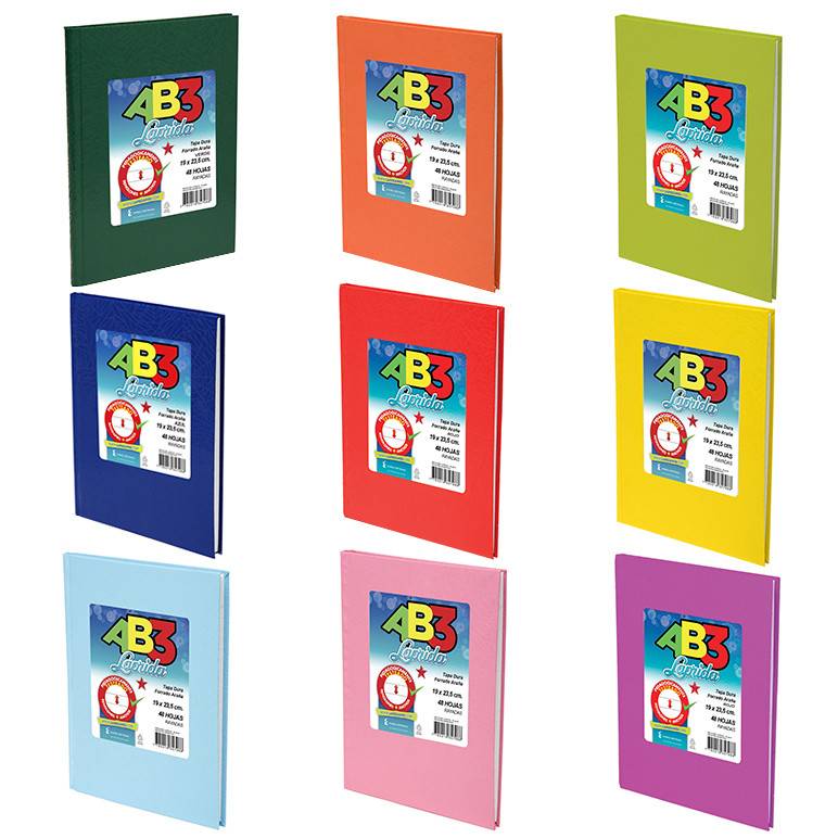 Cuaderno AB3 Laprida 50 Hojas Rayadas/ Cuadriculadas