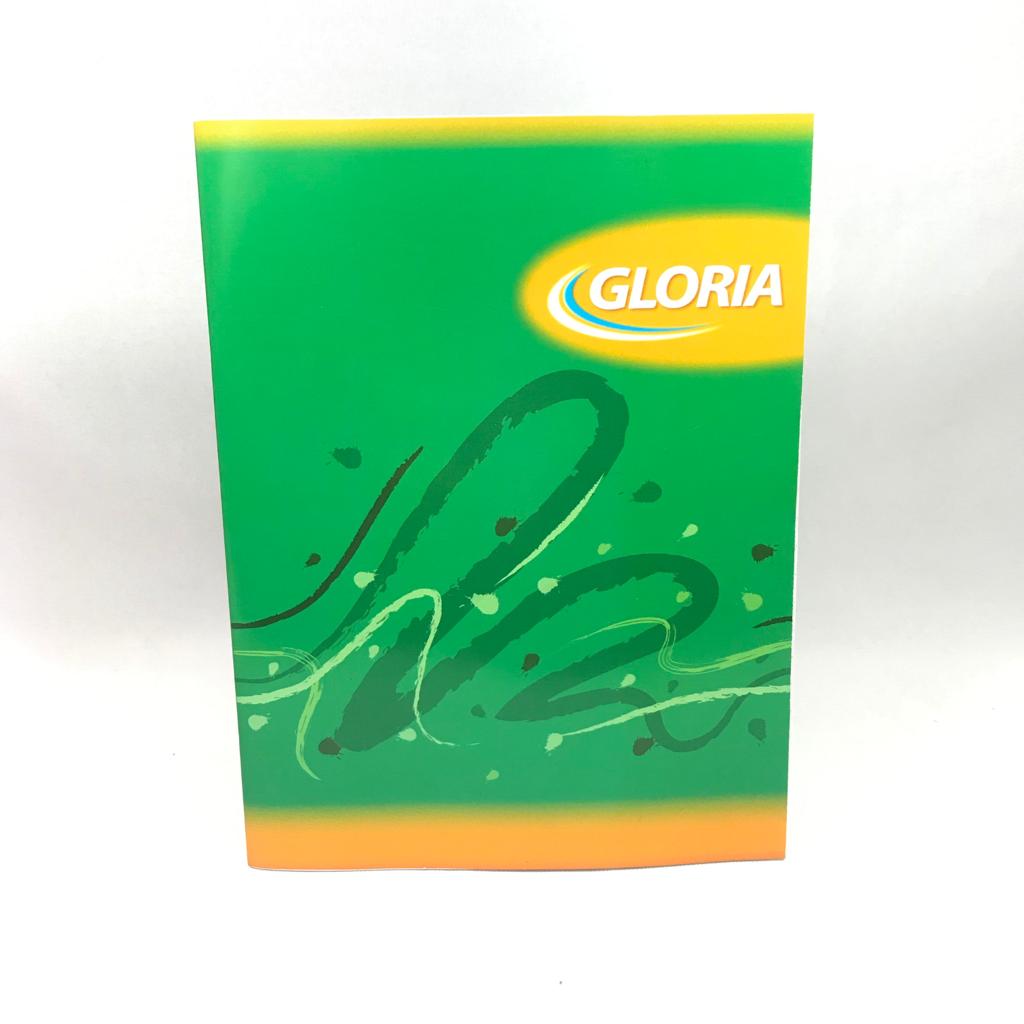 CUADERNO TAPA FLEXIBLE 24 HOJAS GLORIA