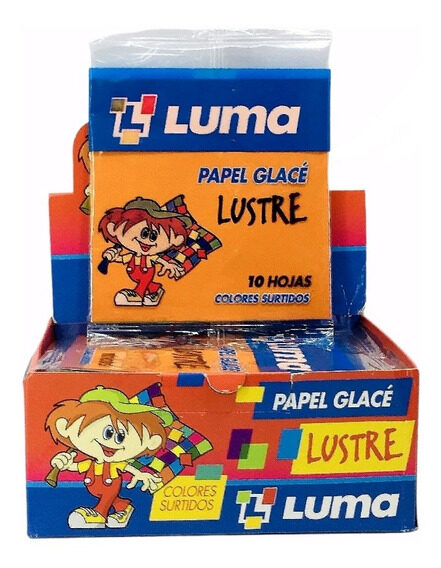 Papel Glace Lustre X10un