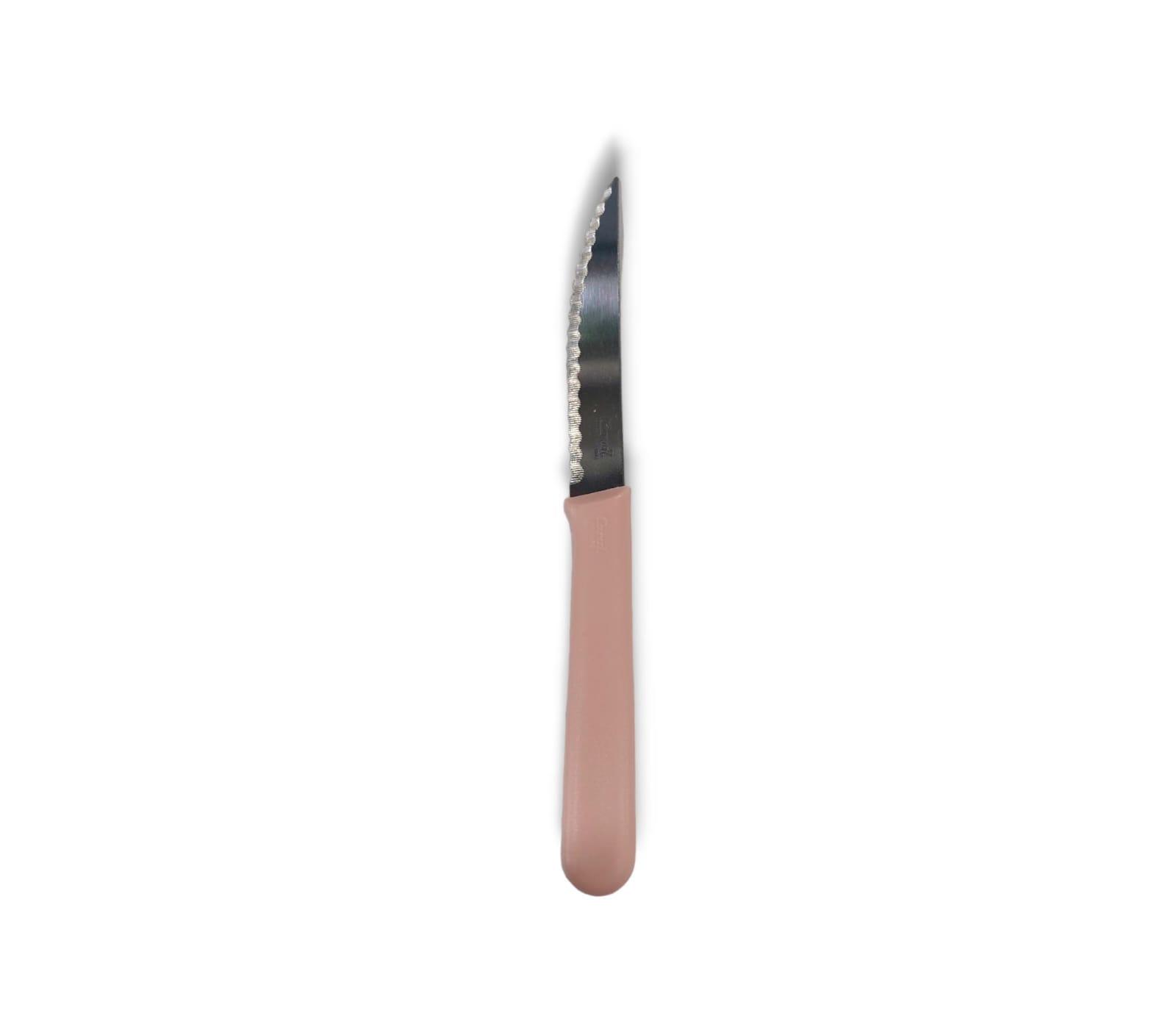 CUCHILLO CAROL- X1 - 20CM - COLOR ROSA