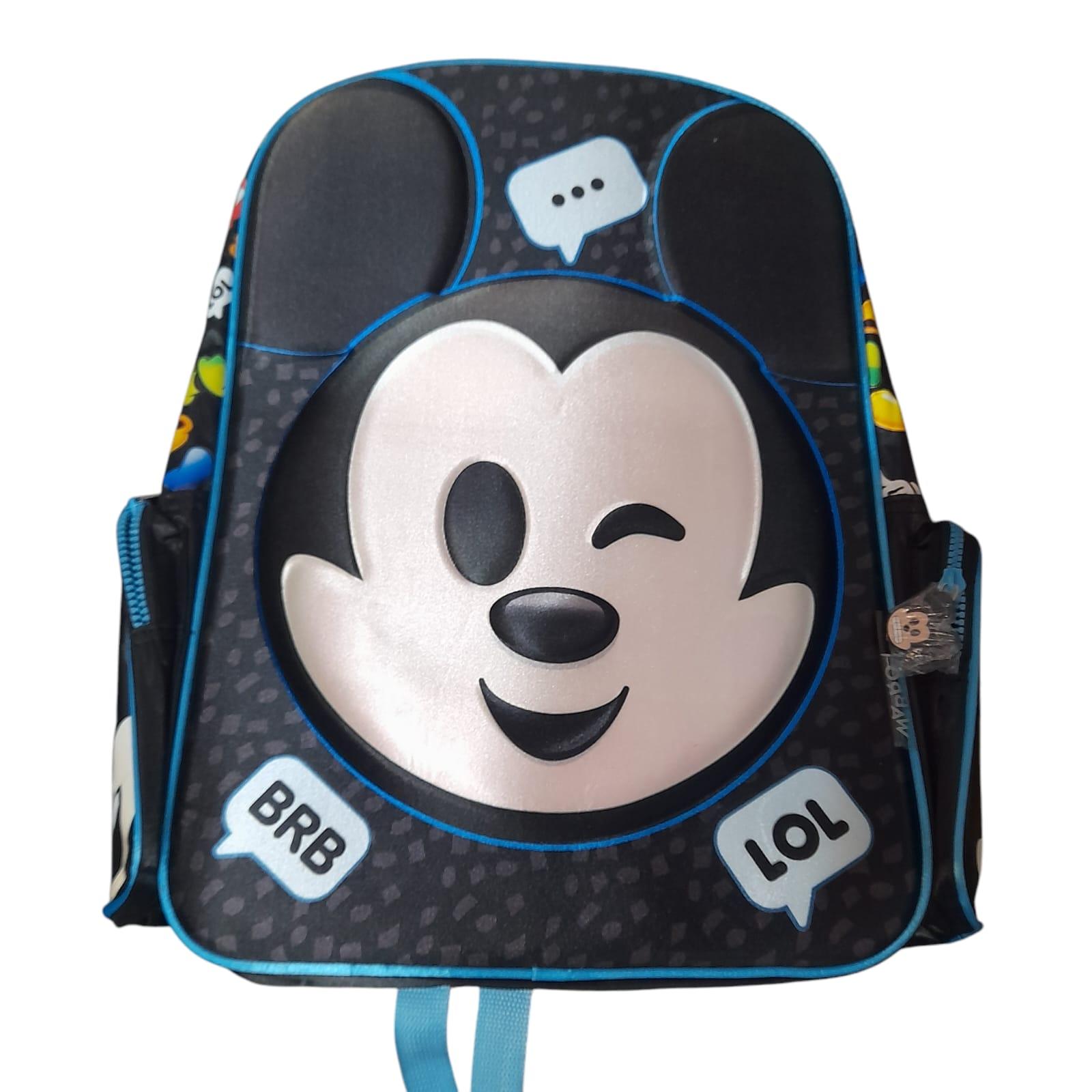 MOCHILA 17 PULGADAS MICKEY CON RELIEVE