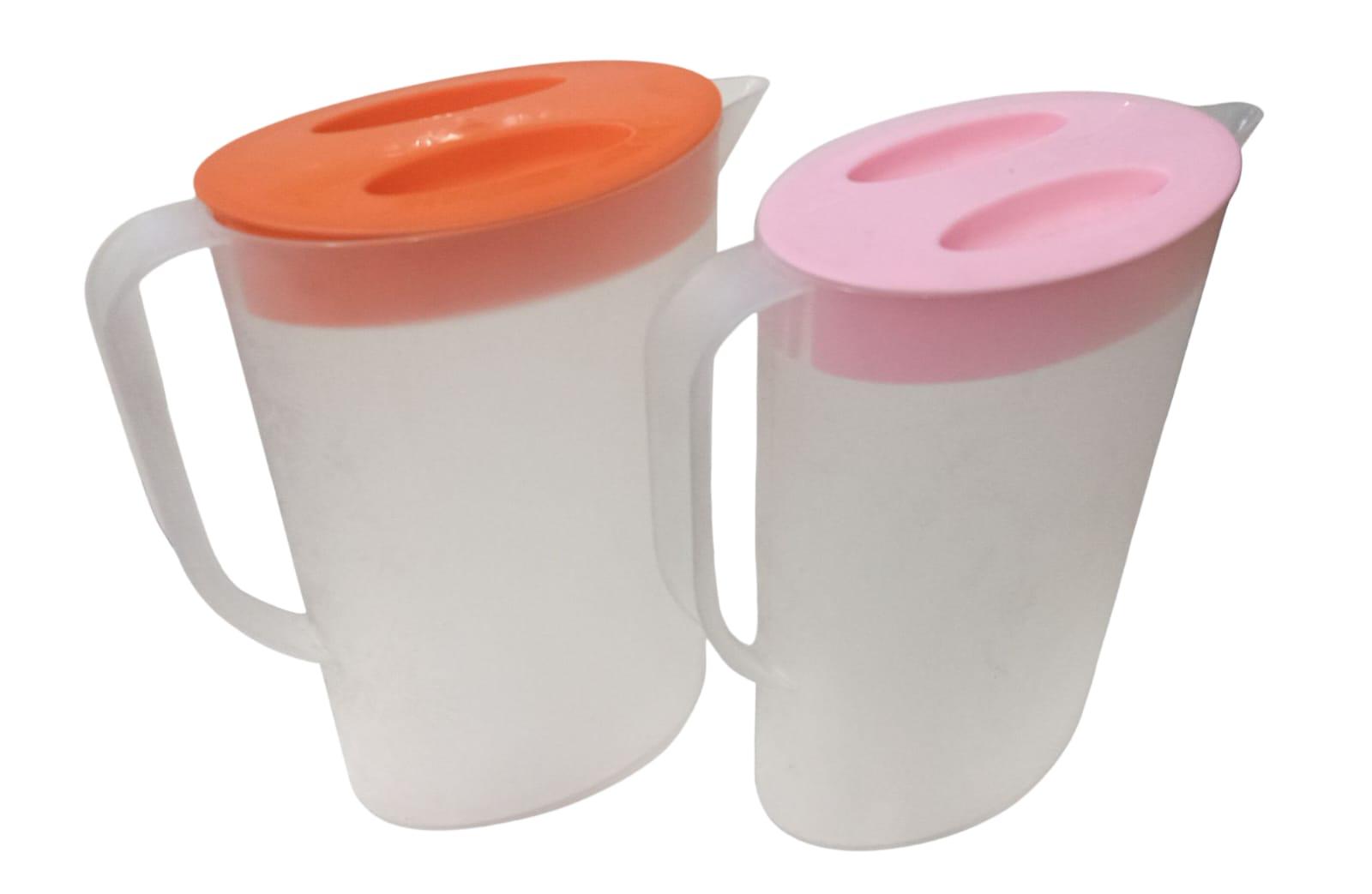 JARRA PLASTICA OVALADA 2LTS