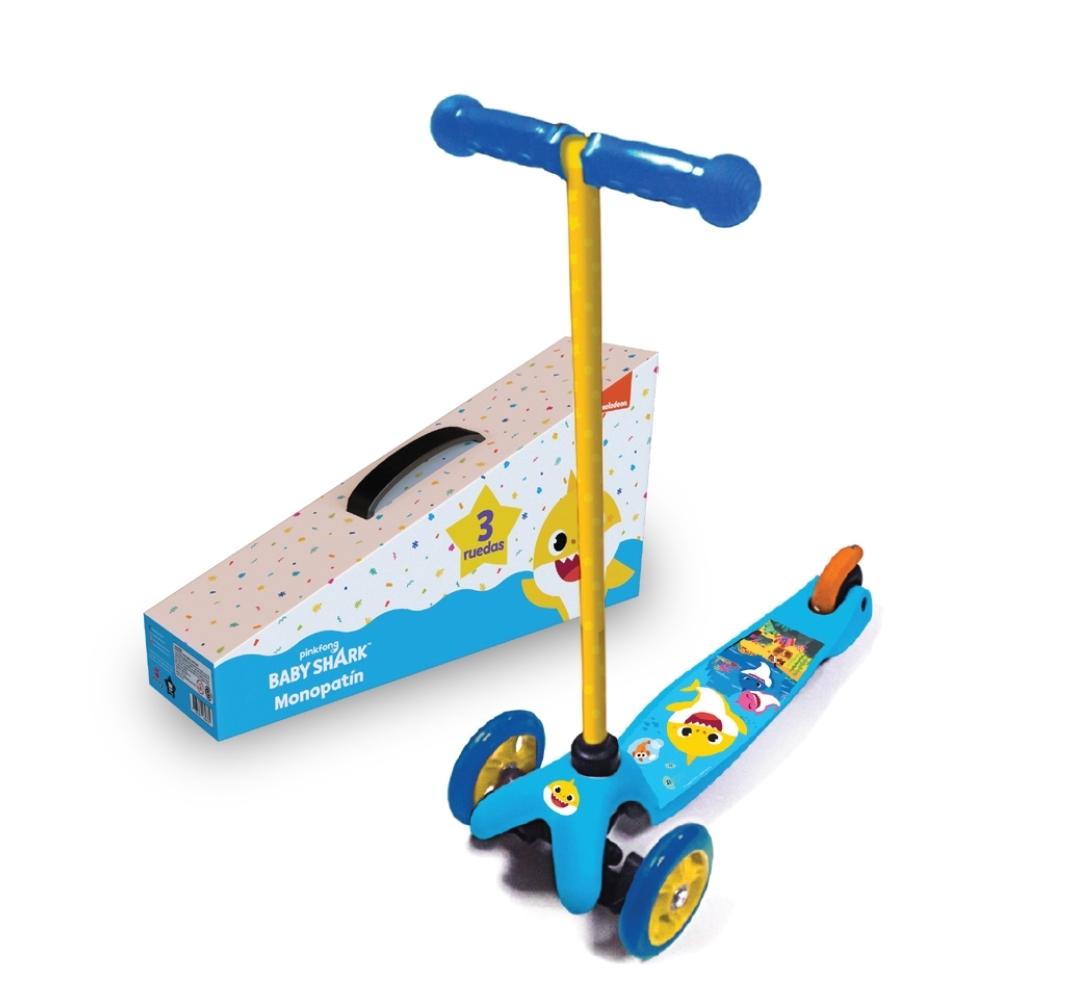 MONOPATIN 3 RUEDAS BABY SHARK