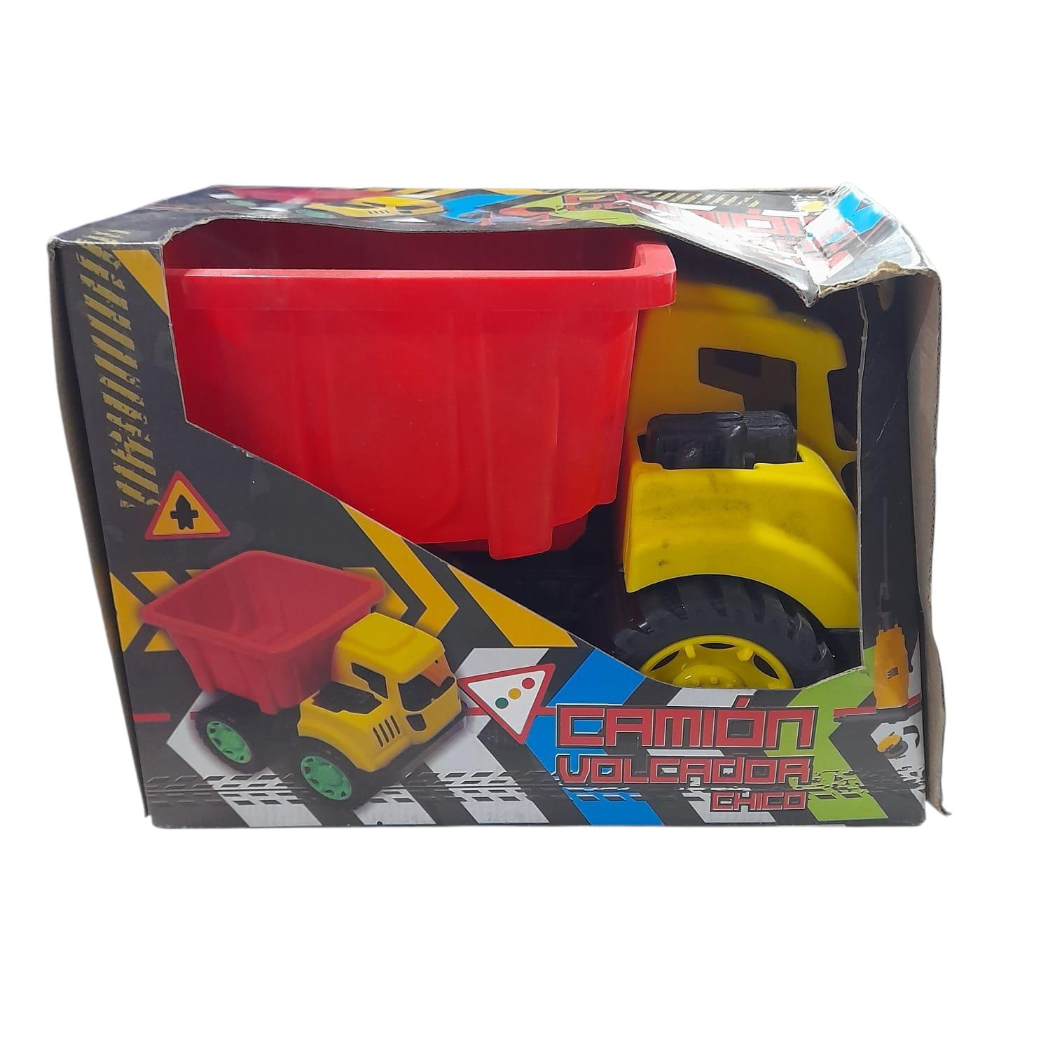 CAMION VOLCADOR EN CAJA