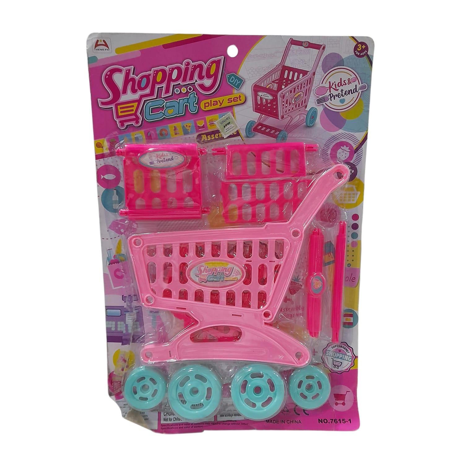 CARRITO SUPERMERCADO DESARMABLE EN BLISTER