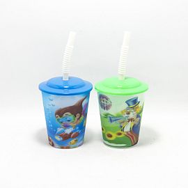 Vaso infantil - plastico - 13x9cm