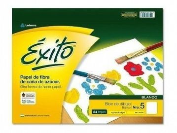 BLOCK PARA DIBUJO N*5 BLANCO EXITO