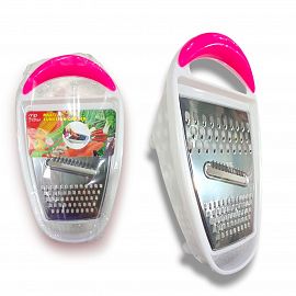 RALLADOR METALICO CON RECIPIENTE PLASTICO 