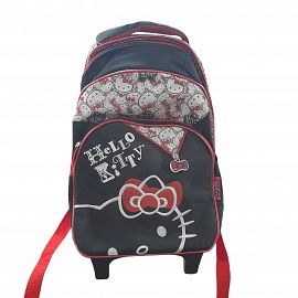 MOCHILA CON CARRITO HELLO KITTY