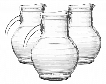JARRA VIDRIO RIGOLLEAU VALLARTA ESPIRAL 1.5LTS