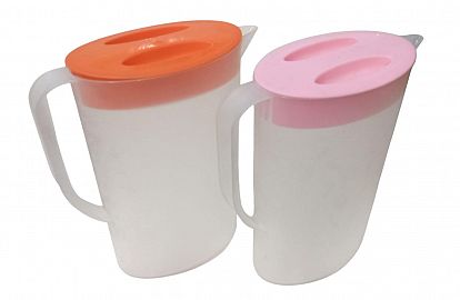 JARRA PLASTICA OVALADA 2LTS